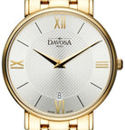 Pianos II Quartz PVD Guilloche Silver Gold Executive Watch 16347815 Executive Davosa USA Official Distributor. Prices are Final. Tax & duties included. 38mm Silver-Gold PentaLink