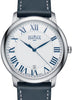 Amaranto Quartz Automatic White Blue Blue Men's Dress Watch 16248022