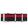 Nylon strap black/red  22mm - 16948865