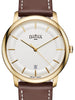 Amaranto Quartz Automatic White Gold Brown Men's Dress Watch 16248115