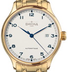 Classic Automatic Swiss-Made White Gold-Tone Executive Watch 16146411 Classic Davosa USA Official Distributor. Prices are Final. Tax & duties included. 40mm White-Blue PentaLink