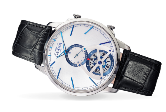 CUORE² Quartz Swiss-Made 5ATM Silver Executive Watch 16249714 Executive Davosa USA Official Distributor. Prices are Final. Tax & duties included.   