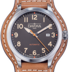 Axis Automatic Swiss-Made Black Men's Dress Watch 16157296 Performance Davosa USA Official Distributor. Prices are Final. Tax & duties included. 42mm Gray Leather