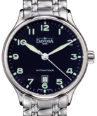 Classic Automatic Swiss-Made Blue Executive Watch 16145650 Classic Davosa USA Official Distributor. Prices are Final. Tax & duties included. 40mm Navy PentaLink