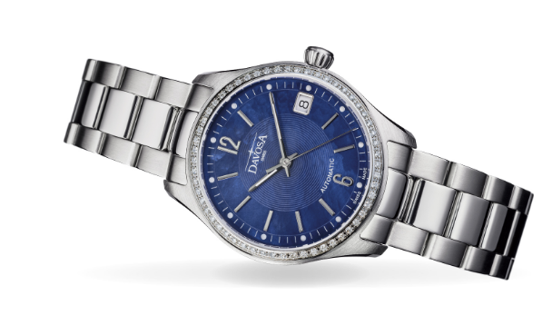 Newton Automatic Swiss-Made Blue Ladies Watch 16619140 Ladies Davosa USA Official Distributor. Prices are Final. Tax & duties included.   