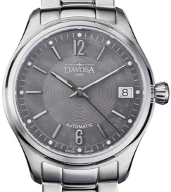 Newton Automatic Swiss-Made Gray Ladies Watch 16619050 Ladies Davosa USA Official Distributor. Prices are Final. Tax & duties included. 34mm Gray TriaLink