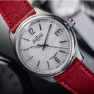 Newton Automatic Swiss-Made White Red Ladies Watch 16619019 Ladies Davosa USA Official Distributor. Prices are Final. Tax & duties included.   