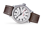 Aviator Quartz Swiss-Made White Men's Dress Watch 16249815 Pilot Davosa USA Official Distributor. Prices are Final. Tax & duties included.   