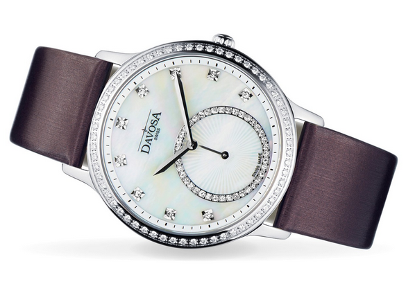Audrey Quartz Swiss-Made White Ladies Dress Watch 16755795 Davosa USA Audrey Quartz Swiss-Made White Ladies Dress Watch 16755795 Davosa USA
