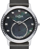 Audrey Quartz Swiss-Made Black Ladies Dress Watch 16755785 Ladies Davosa USA Official Distributor. Prices are Final. Tax & duties included. 30mm Black Leather