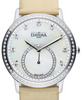 Audrey Quartz Ladies Golden Strap White Dial Watch-16755735