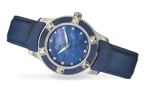 Irisea Quartz Swiss-Made Blue Blue Ladies Watch 16756745 Ladies Davosa USA Official Distributor. Prices are Final. Tax & duties included.   