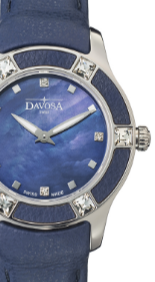 Irisea Quartz Swiss-Made Blue Blue Ladies Watch 16756745 Ladies Davosa USA Official Distributor. Prices are Final. Tax & duties included.   