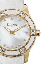 Irisea Quartz Swiss-Made Pearlescent White Ladies Watch 16756815 Ladies Davosa USA Official Distributor. Prices are Final. Tax & duties included.   