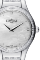 Lunastar Quartz Swiss-Made Silver Ladies Watch 16857315 Ladies Davosa USA Official Distributor. Prices are Final. Tax & duties included.   