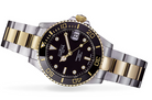 Ternos Medium Automatic 200m Swiss-Made Black Gold Men's Diver Watch 16619750 Diver Davosa USA Official Distributor. Prices are Final. Tax & duties included.   