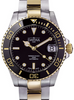 Ternos Medium Automatic 200m Swiss-Made Black Gold Men's Diver Watch 16619750