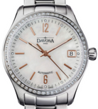 Newton Automatic Swiss-Made Rose Gold White Ladies Watch 16619315 Ladies Davosa USA Official Distributor. Prices are Final. Tax & duties included. 34mm White TriaLink