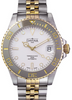 Ternos Medium Automatic Swiss-Made, White/Gold, Diving Watch - 16619702