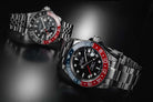 Ternos Ceramic Automatic GMT Swiss-Made Blue Red Diving Watch 16159060 GMT Davosa USA Official Distributor. Prices are Final. Tax & duties included.   