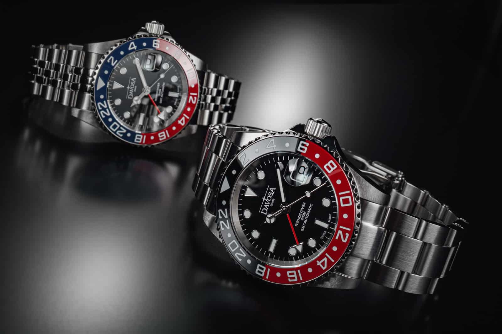 Ternos Ceramic Automatic GMT Black Red Diving Watch 16159090 GMT Davosa USA Official Distributor. Prices are Final. Tax & duties included.   