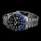 Ternos Professional Automatic 200m GMT Black Blue Diving Watch 16157104 GMT Davosa USA Official Distributor. Prices are Final. Tax & duties included.   