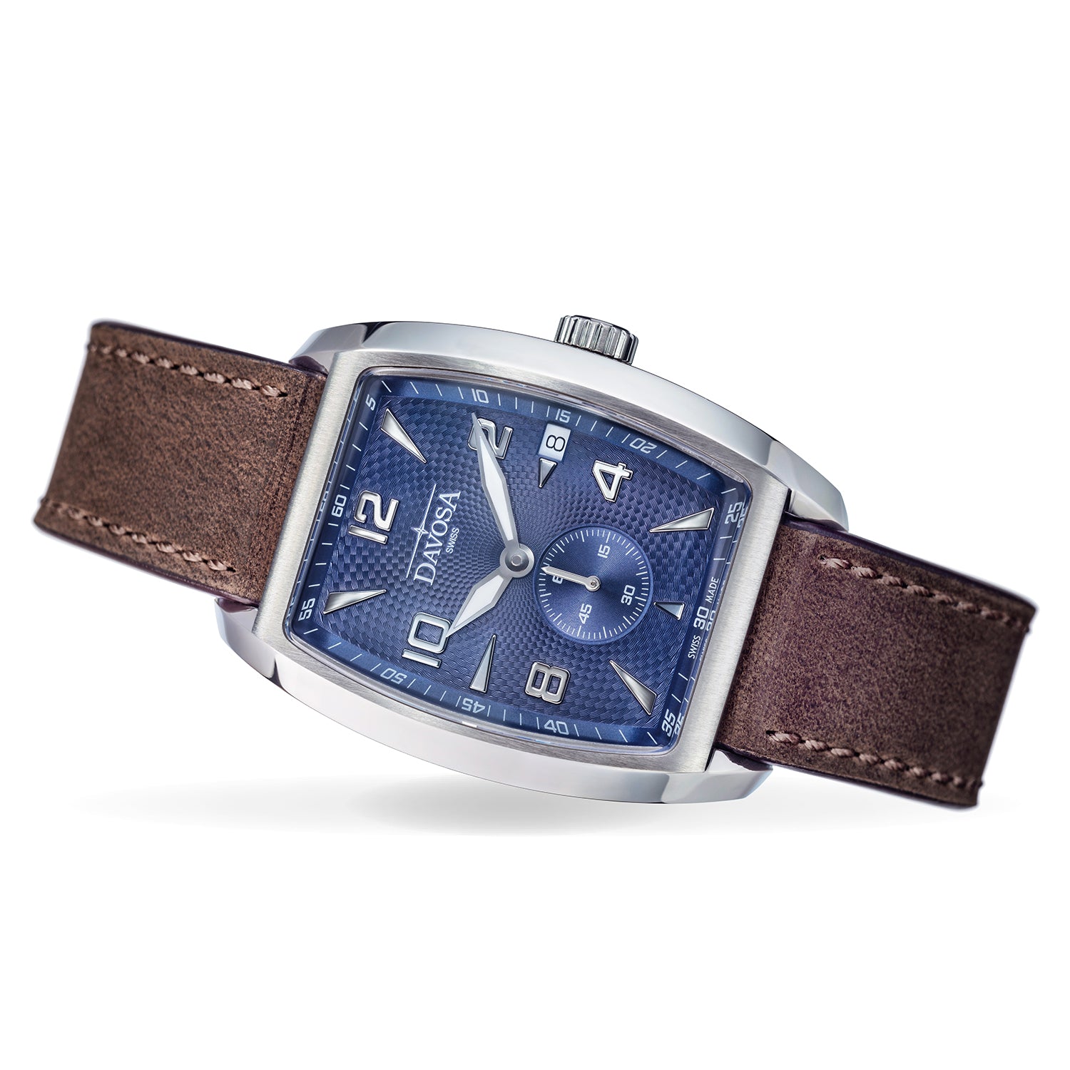 Evo 1908 Automatic Swiss-Made Blue Executive Watch 16157544 Executive Davosa USA Official Distributor. Prices are Final. Tax & duties included.   