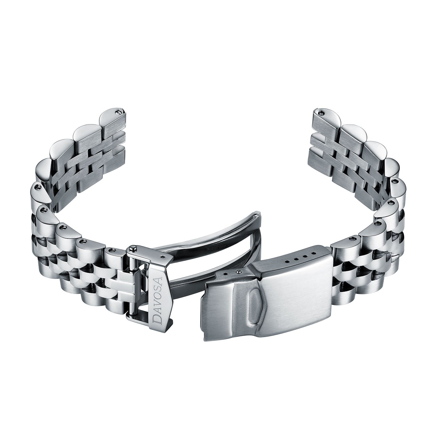 Davosa Pentalink 5-row Stainless Steel Bracelet 20mm 169.555.10 bracelet Davosa USA Official Distributor. Prices are Final. Tax & duties included.   