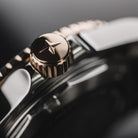 Ternos Medium Automatic White Rose Gold Diving Watch 16619602 Diver Davosa USA Official Distributor. Prices are Final. Tax & duties included.   